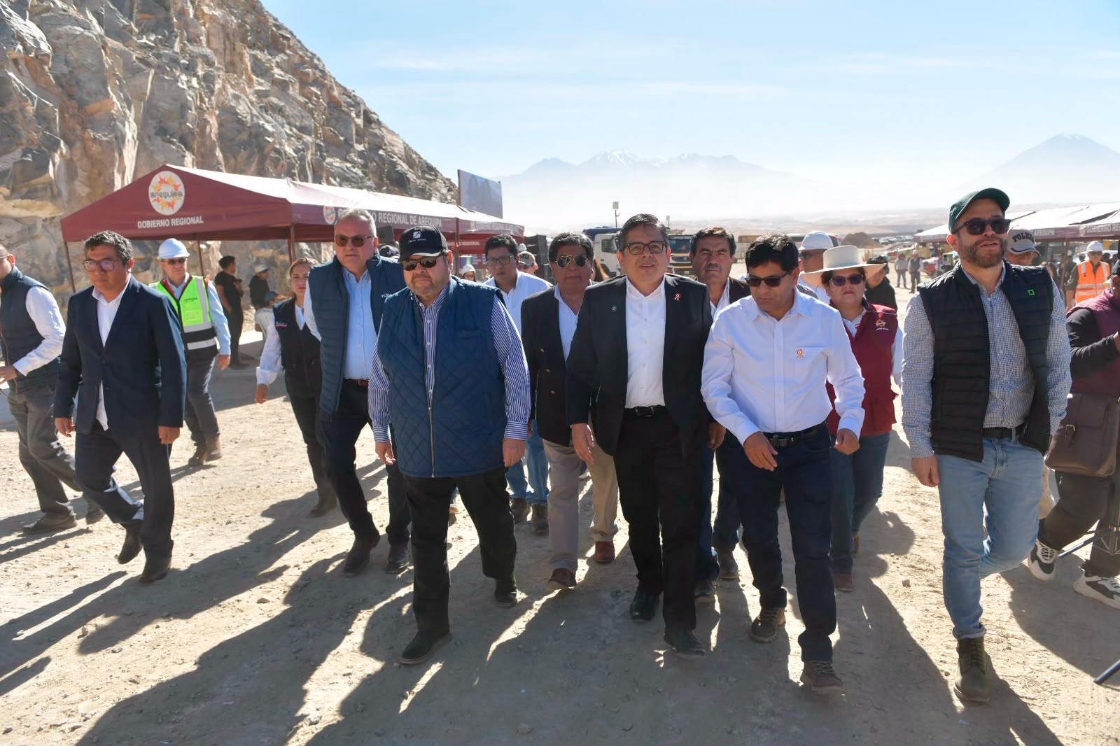 Gobierno Regional de Arequipa y consorcio financista inician la construcción de los Túneles Mellizos bajo la modalidad OxI